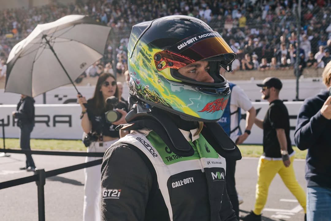 Squeezie au GP Explorer