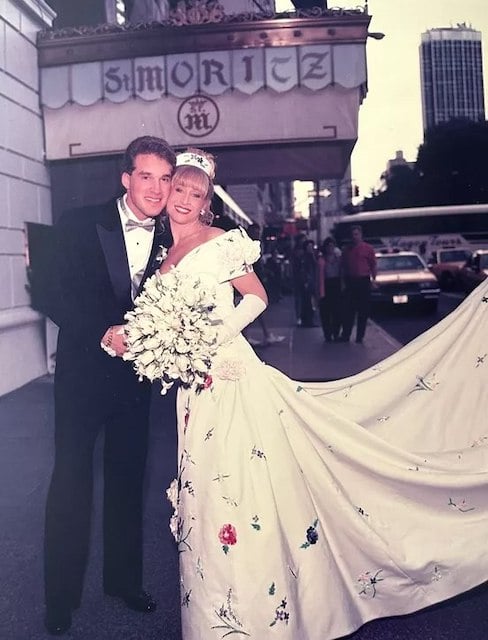 La belle-mère d'Hannah Bloom le jour de son mariage