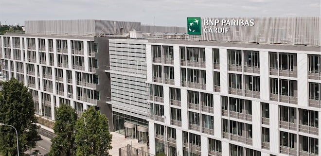 Les bureaux de BNP Paribas Cardif