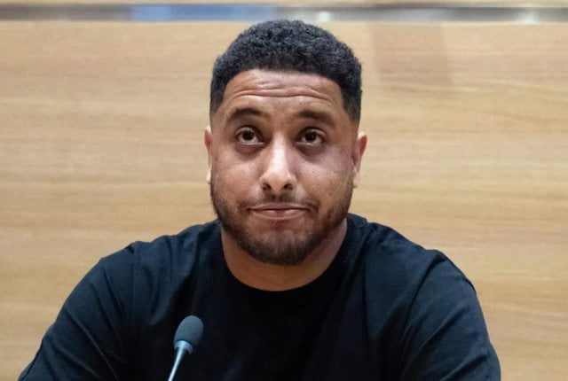 L'influenceur Nasdas lors de son audition à l'Assemblée 