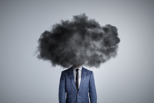 Illustration montrant le syndrome du burn-out