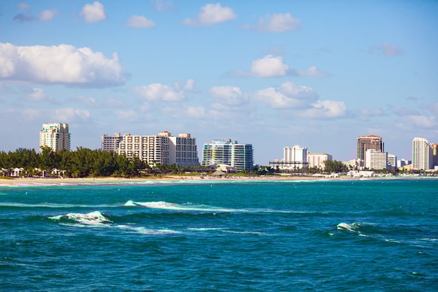 Plage de Fort Lauderdale, en Floride