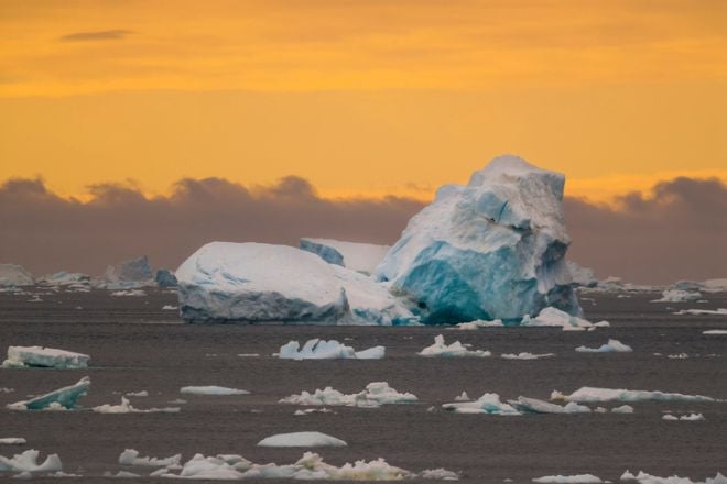 Fonte des glaces en arctique