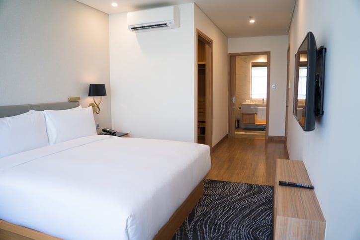 Une chambre d'hôtel