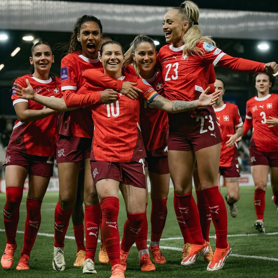 L'équipe suisse de football féminin