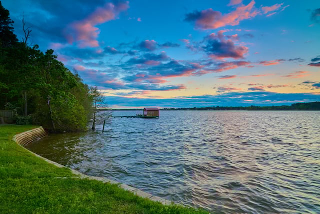 Un Lac au Texas