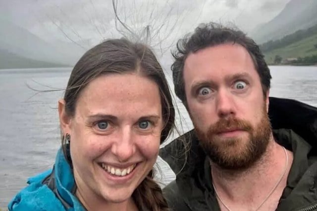 Sophie Pass et son compagnon Richard