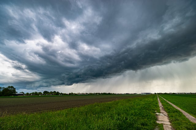 Ciel menaçant 