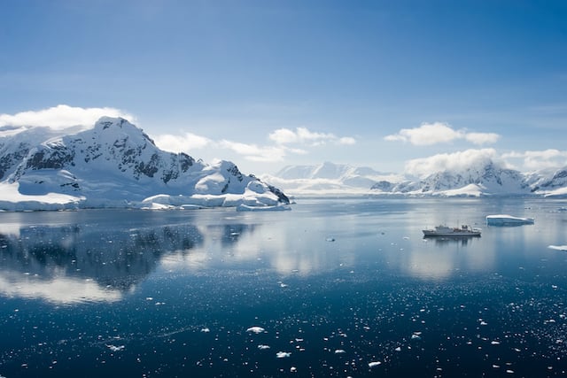 Paradise Bay en Antarctique 