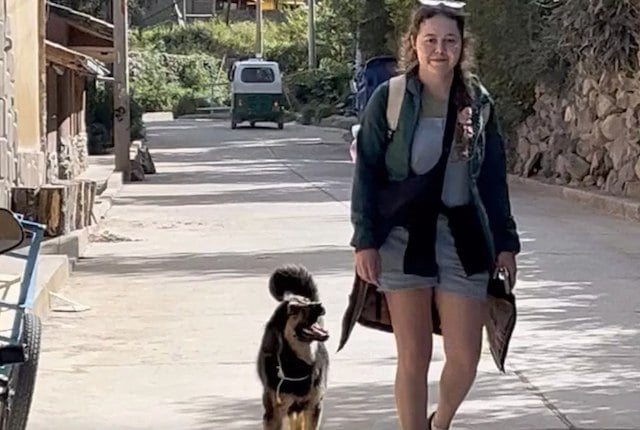 Mirelle Radley et le chien nommé Paddington