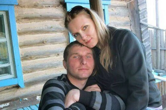 Vyacheslav Matrosov et sa femme