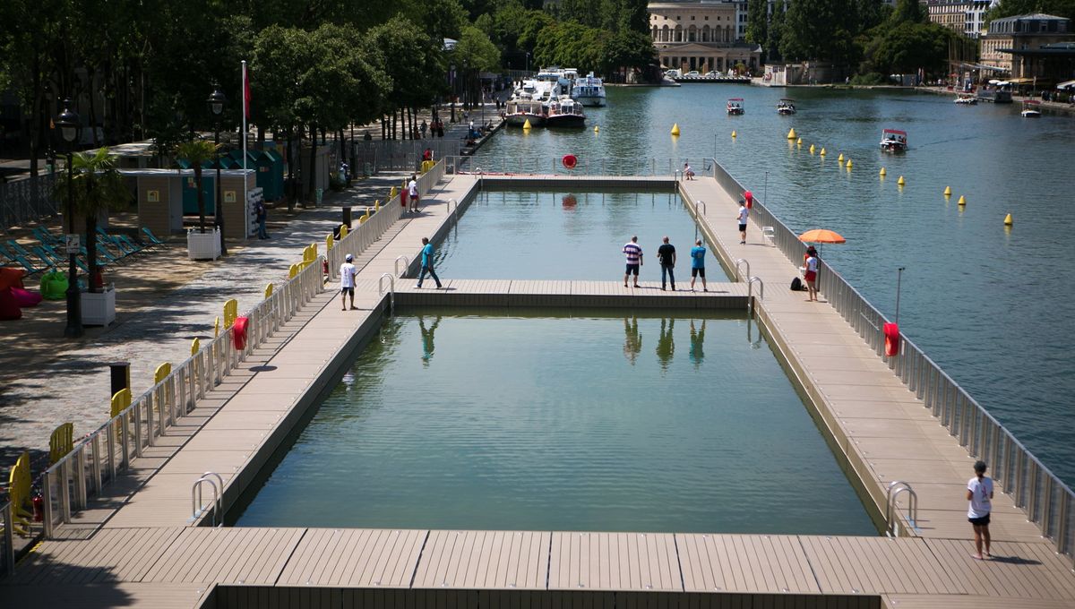 Spot de baignade dans la Seine