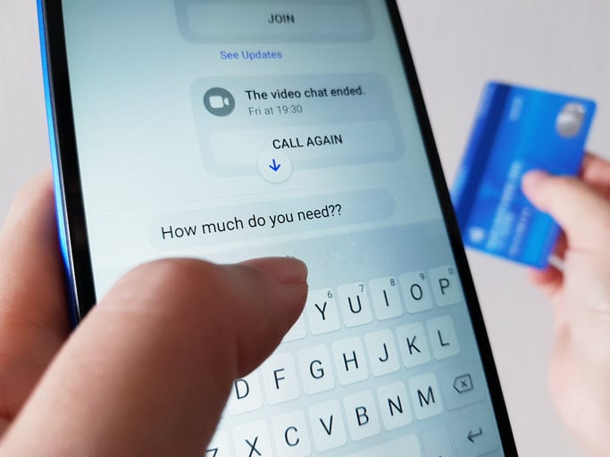 Une arnaque par téléphone