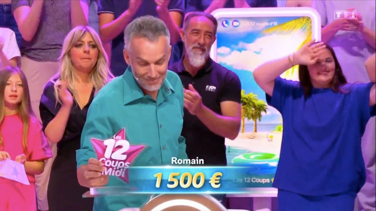 Le candidat Romain, tombeur d'Émilien dans « Les 12 coups de midi »
