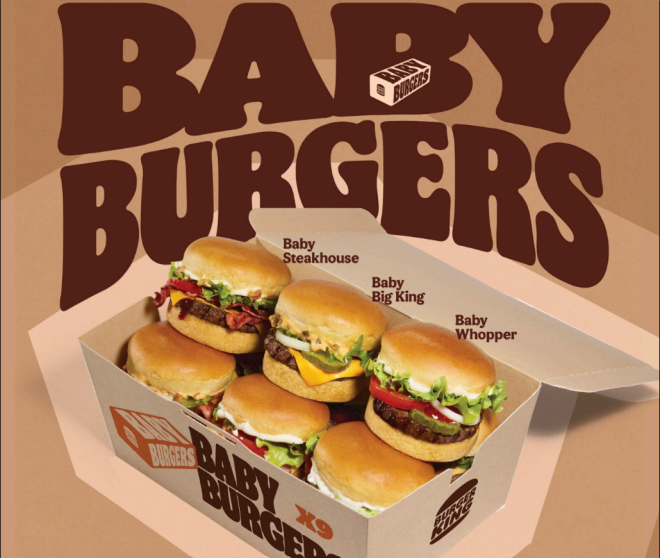 Les mini-burgers de Burger King