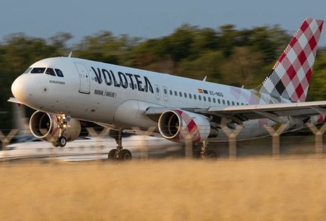 Avion de la compagnie aérienne Volotea
