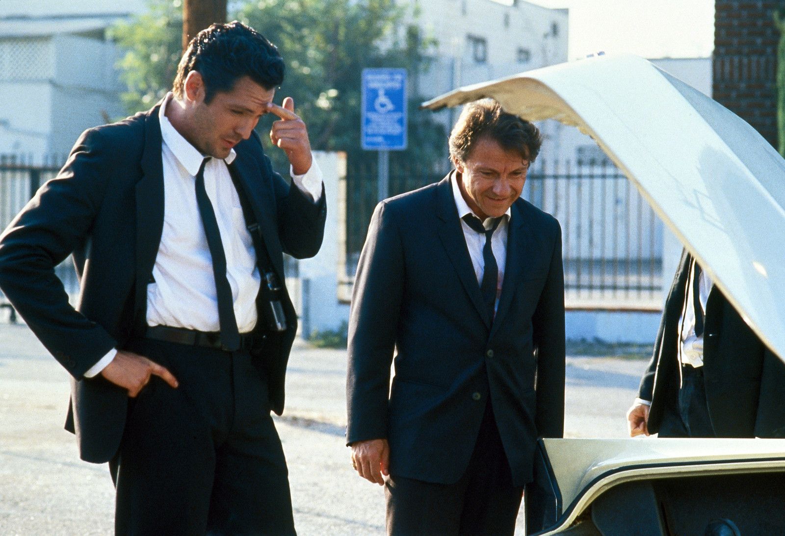 Michael Madsen et Harvey Keitel dans 