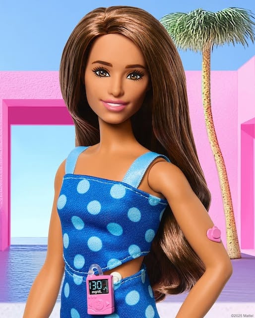 Barbie atteinte de diabète
