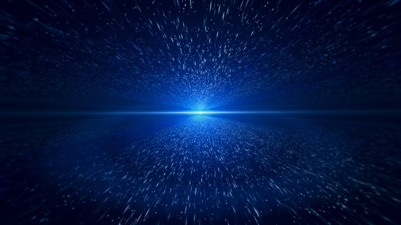 illustration de l'Univers en expansion
