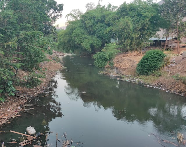 Une rivière en Indonésie 