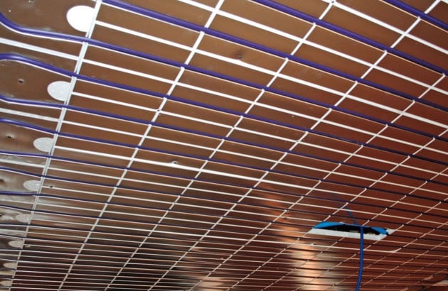Un plafond rafraîchissant 