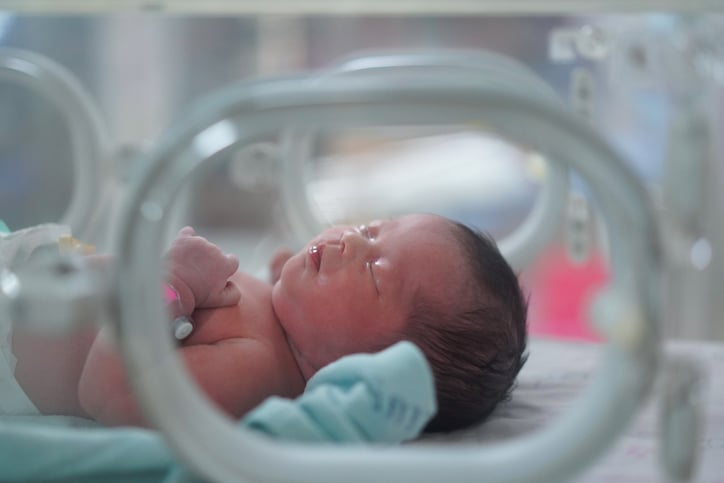 Un bébé prématuré
