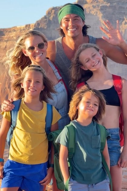 Garrett Gee et sa famille