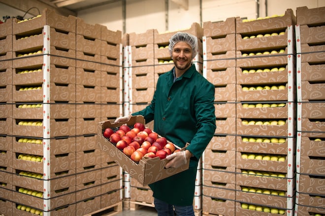 Un salarié de l'agro-alimentaire