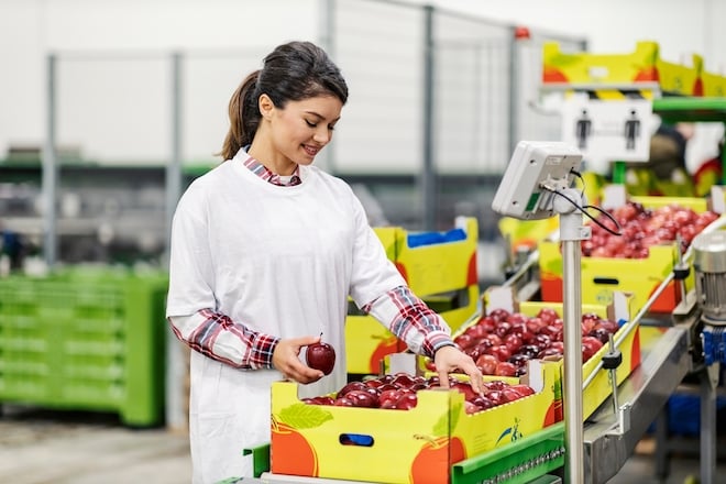 Un salarié de l'agro-alimentaire