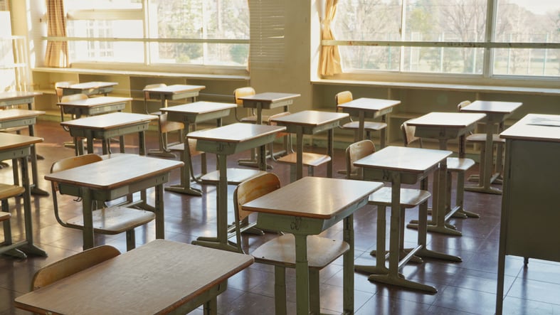 Une salle de classe