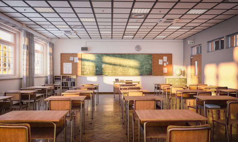 Une salle de classe