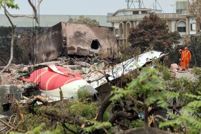 Le crash de l'avion