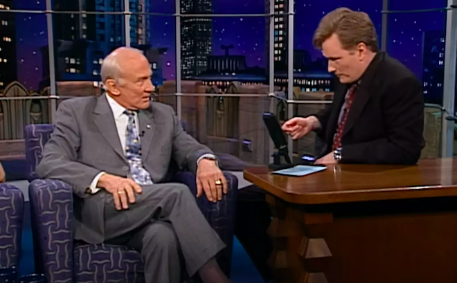 Buzz Aldrin chez Conan O'Brien