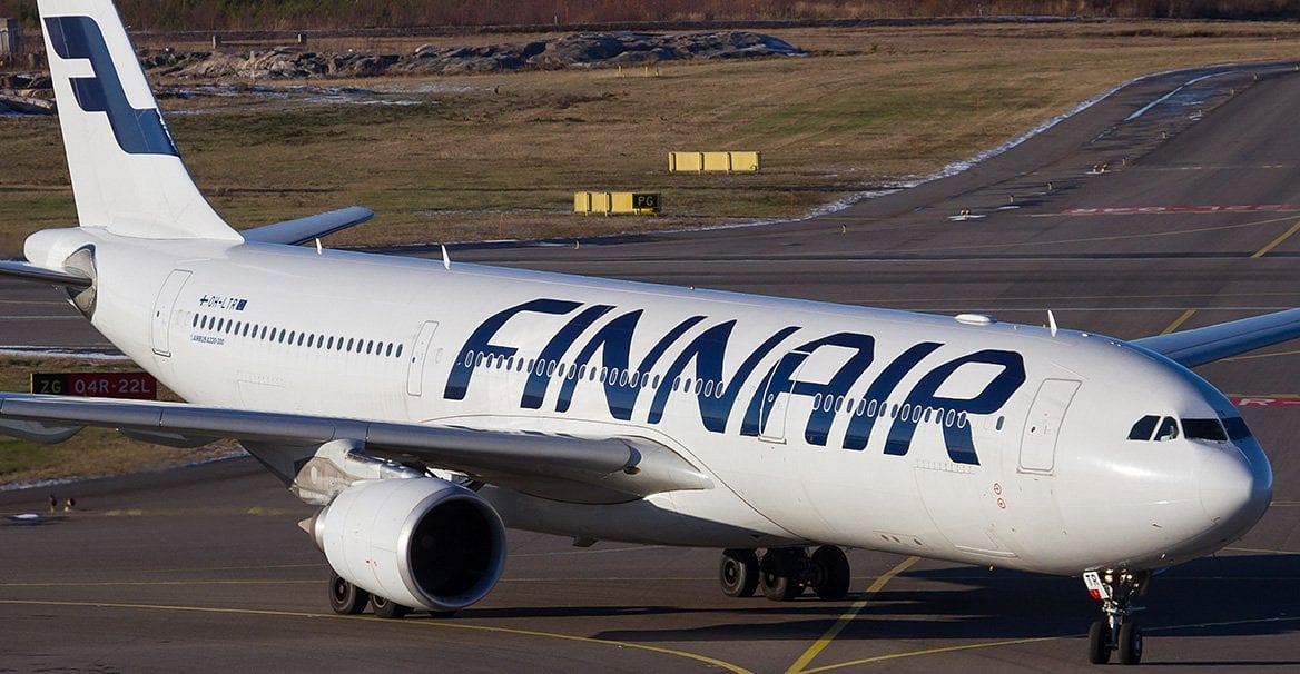 Un avion Finnair
