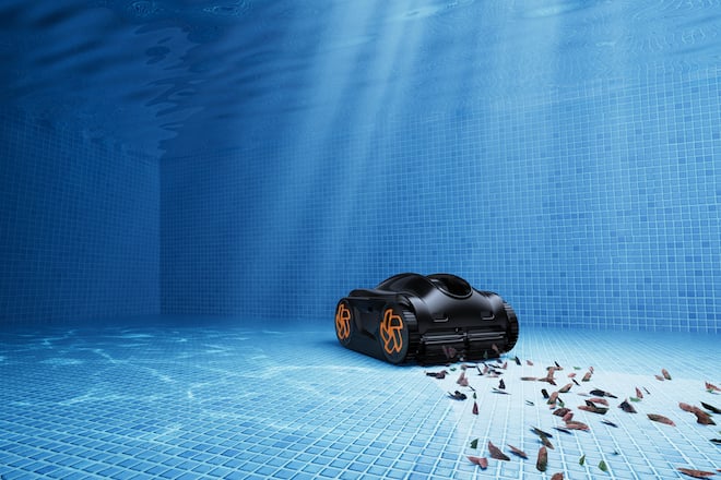 Un robot nettoyeur de piscine iGarden Série K