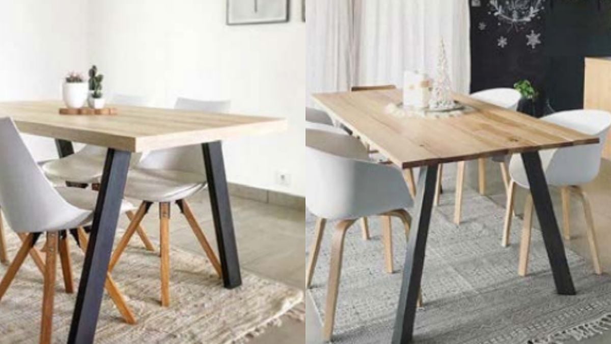 Modèles de pieds de table, commercialisés par la Fabrique des Pieds