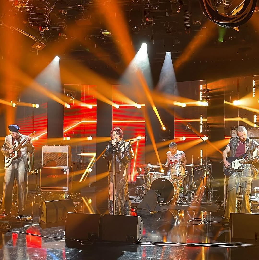 Le groupe Lulu Van Trapp sur scène