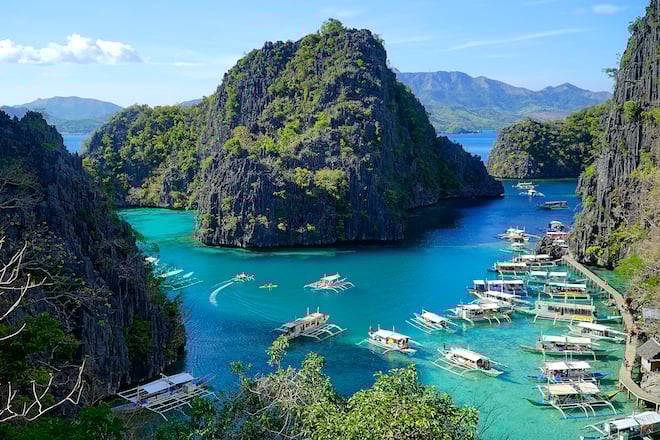 La province de Palawan aux Philippines