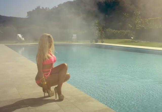 La rappeuse Nicki Minaj dans son clip 