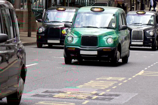 Taxis londoniens 