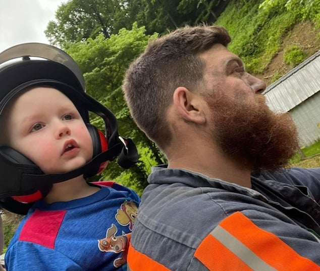 Micheal Joe Mcguire et son fils