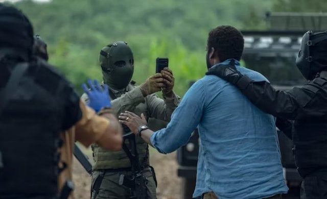 Image tirée de la série Netflix Hostage