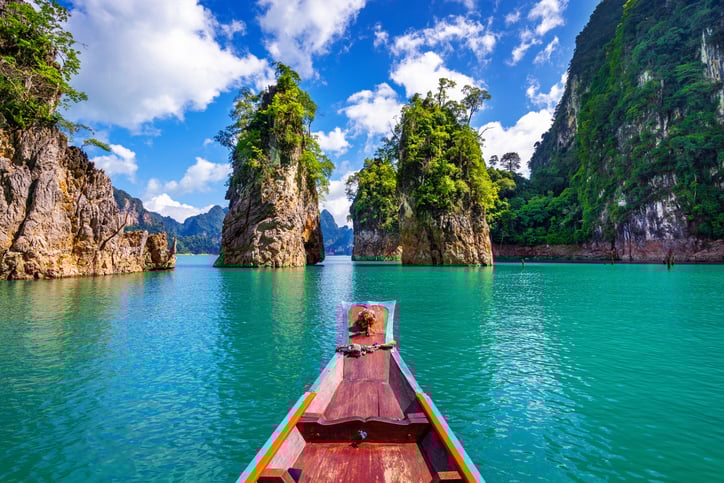 Un paysage en Thaïlande 
