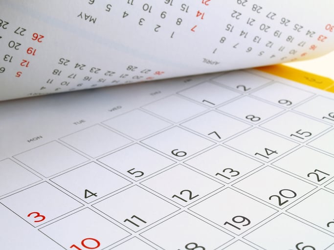 Un calendrier