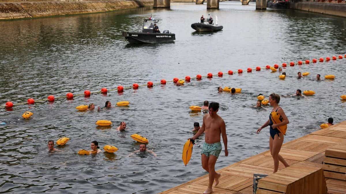 La baignade dans la Seine