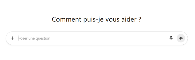 L'interface de ChatGPT