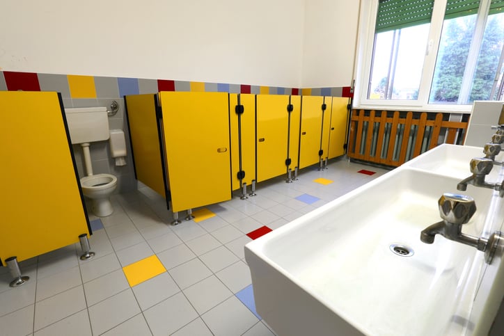 Des toilettes