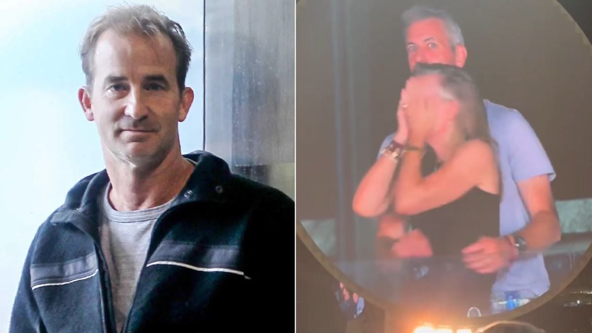 Andrew Cabot, mari de Kristin Cabot, surprise avec son amant Andy Byron, lors d'un concert de Coldplay, le 16 juillet dernier