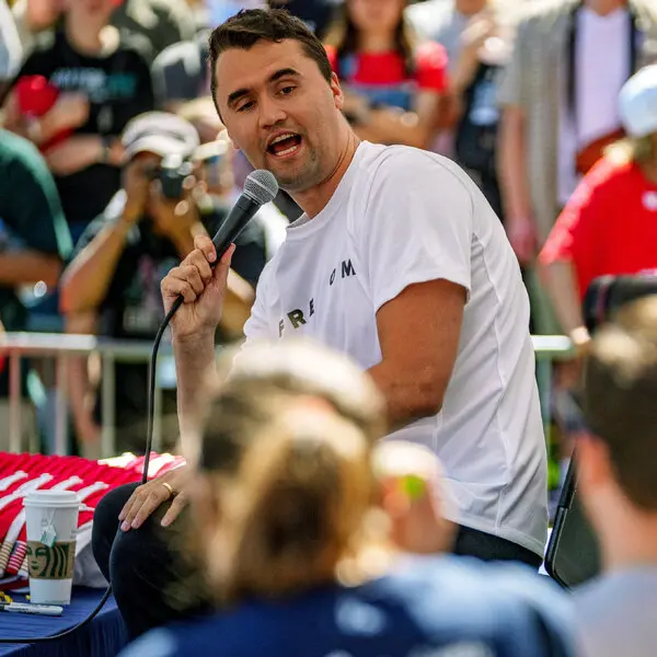 Le militant pro-Trump Charlie Kirk, assassiné le 10 septembre 2025 