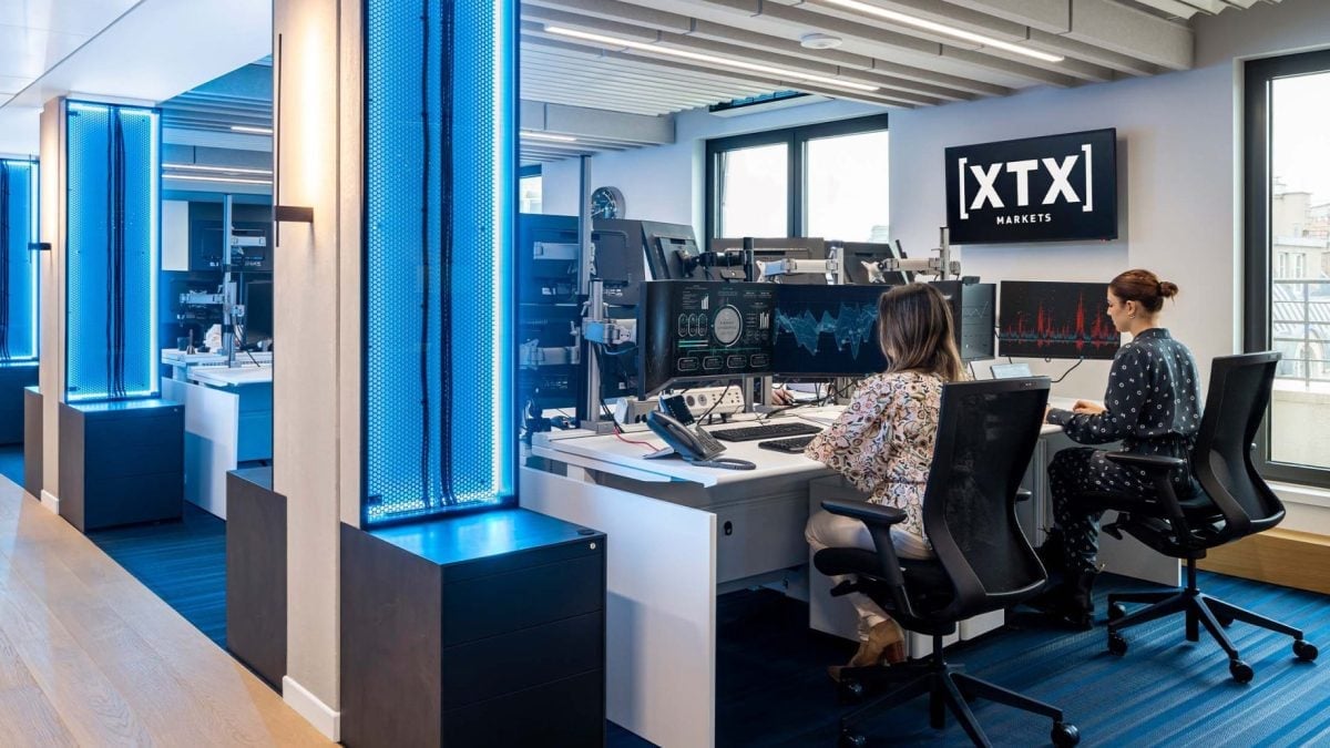 Les bureaux de XTX Markets